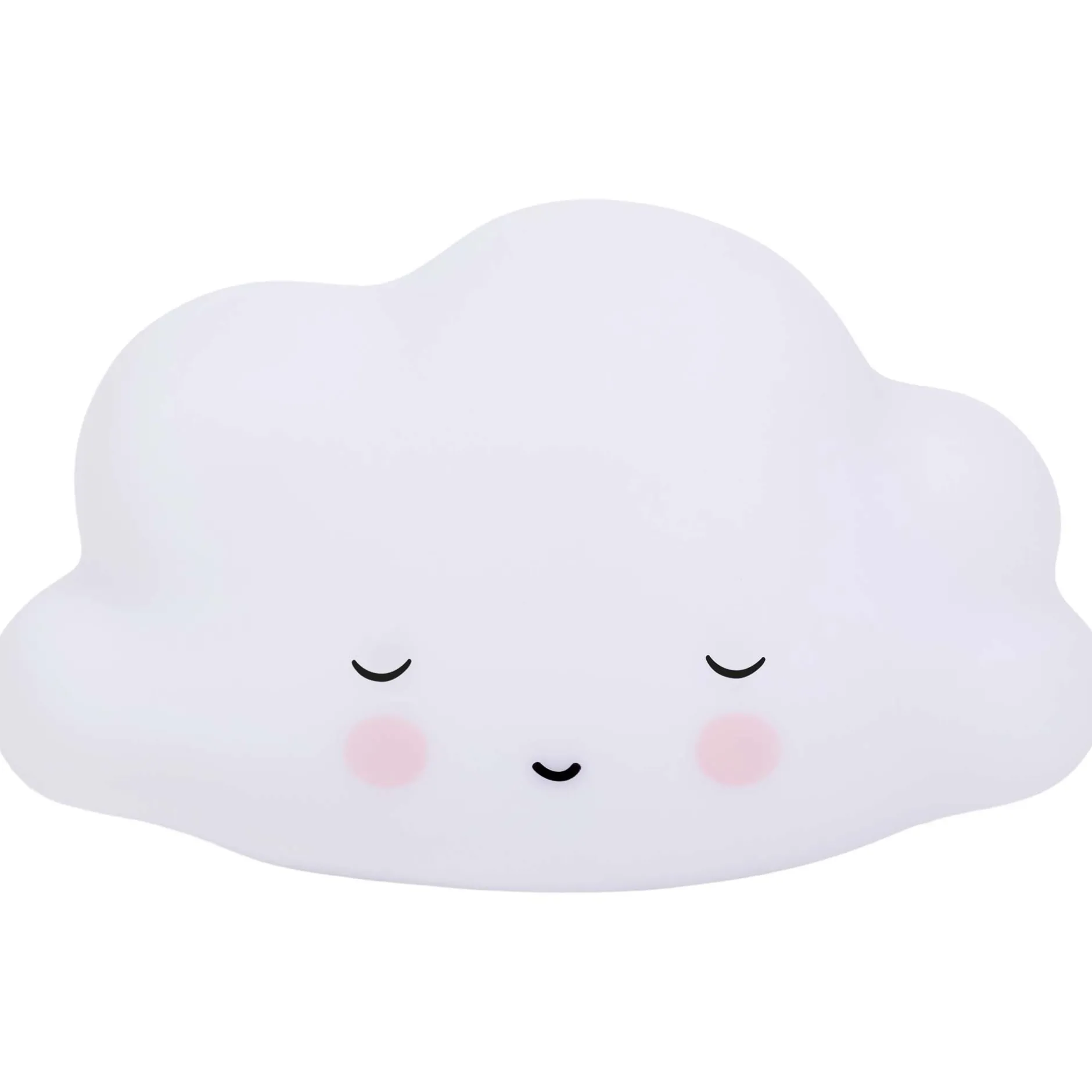 Nachtlampjes*A Little Lovely Company nachtlampje wolk wit