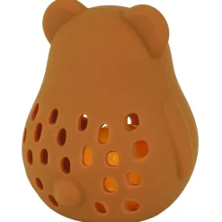 Feestartikelen|Kraamcadeaus*A Little Lovely Company silicone rammelaar beer Brown