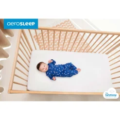Veilig Slapen|Toppers*Aerosleep hoeslaken ledikant White