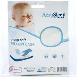 Veilig Slapen|Babynestjes*Aerosleep kussensloop White