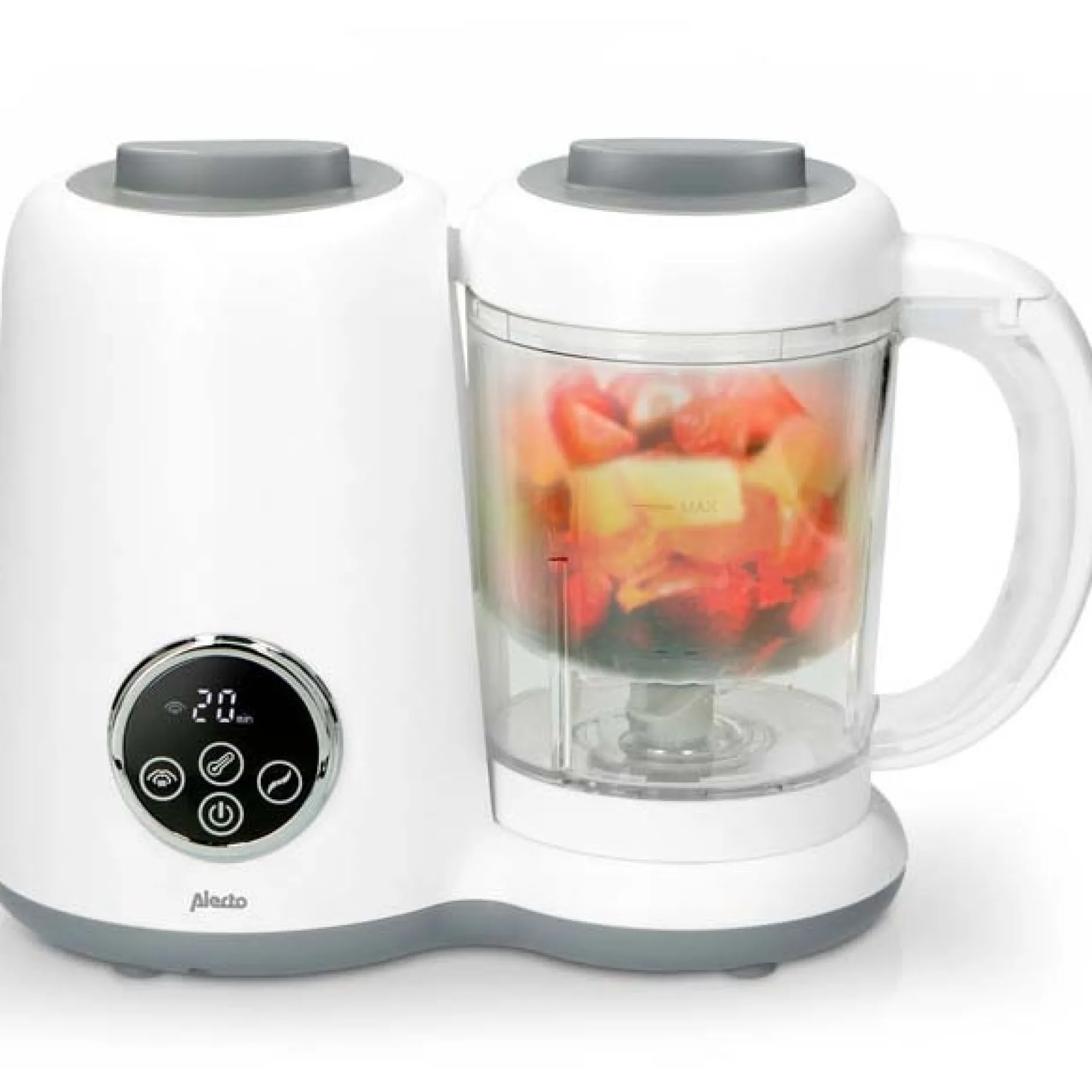 Blenders & Stomers*Alecto foodprocessor BFP-66 5-in-1 gezonde babyvoeding