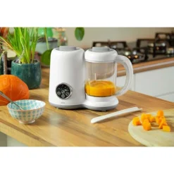 Blenders & Stomers*Alecto foodprocessor BFP-66 5-in-1 gezonde babyvoeding