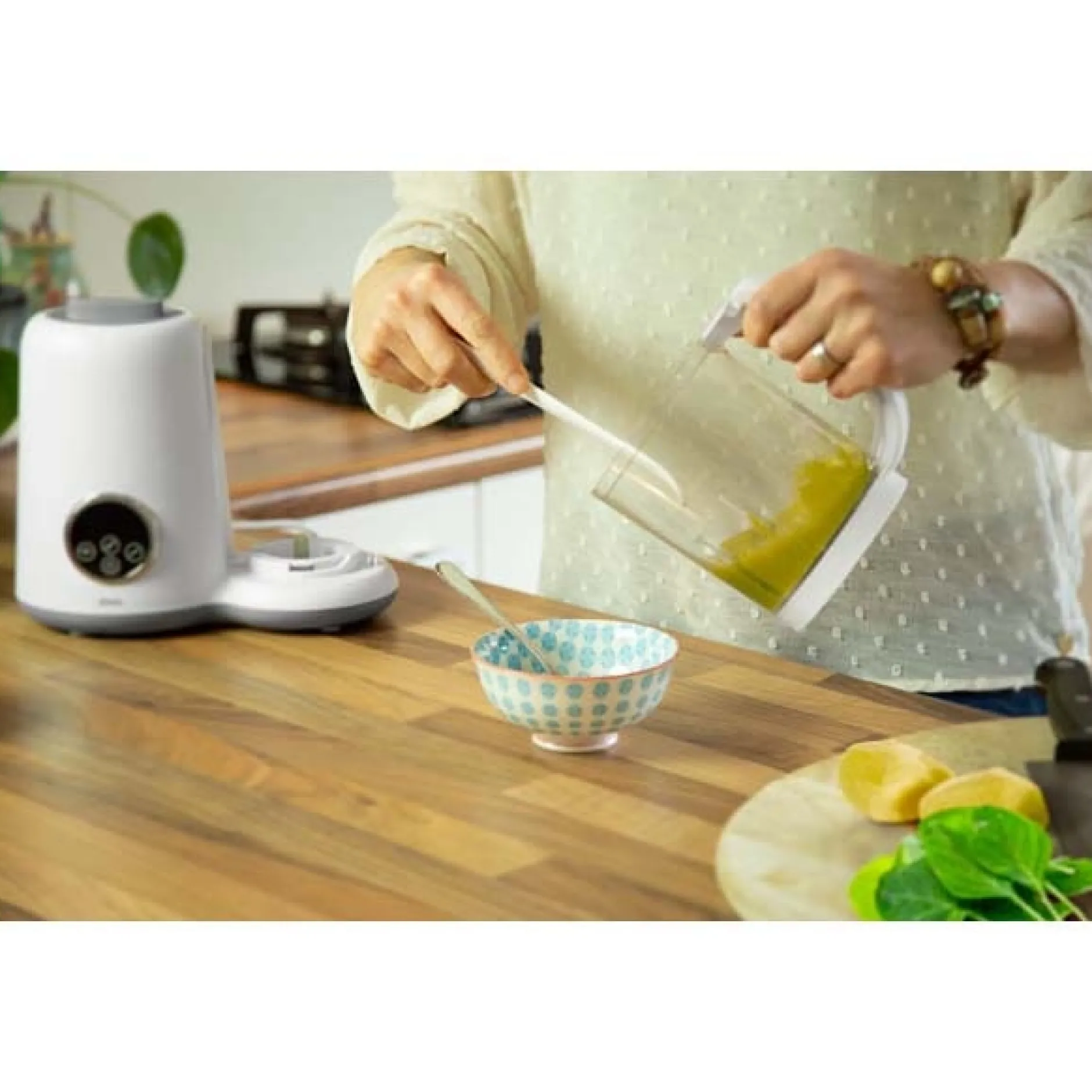 Blenders & Stomers*Alecto foodprocessor BFP-66 5-in-1 gezonde babyvoeding