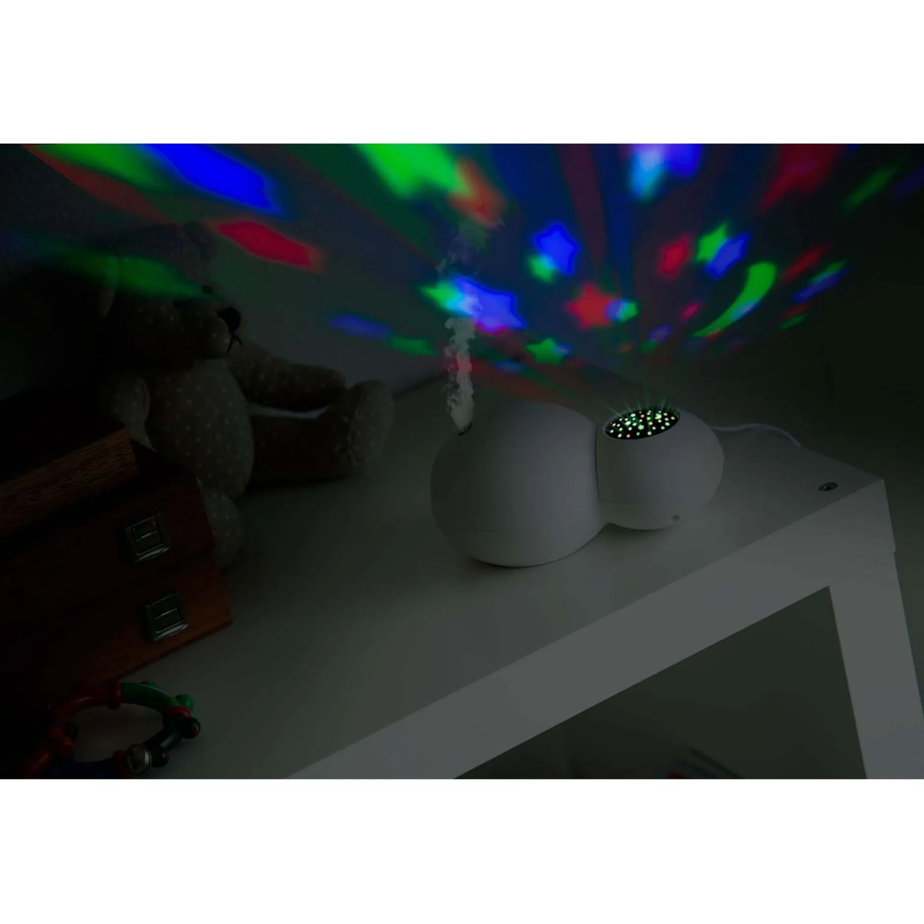 Veilig Slapen*Alecto luchtbevochtiger + projector BC21 wit