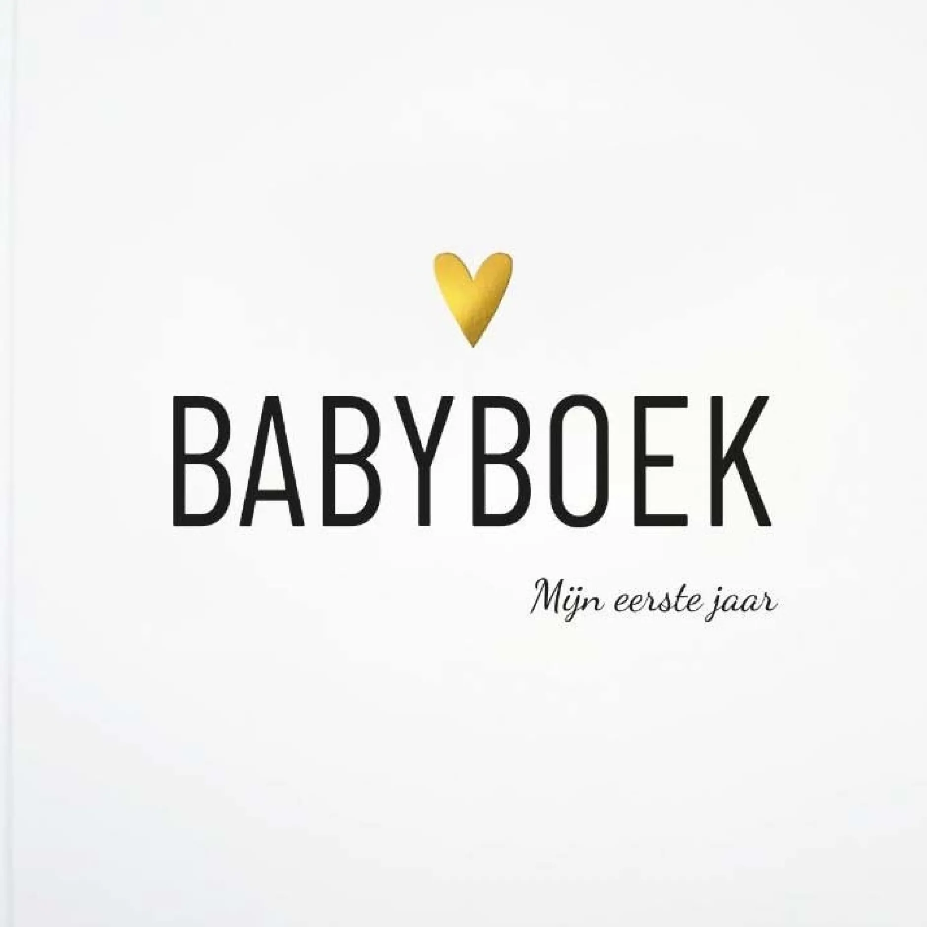 Feestartikelen|Boeken Voor Ouders*Boeken Babyboek - Mijn eerste jaar White