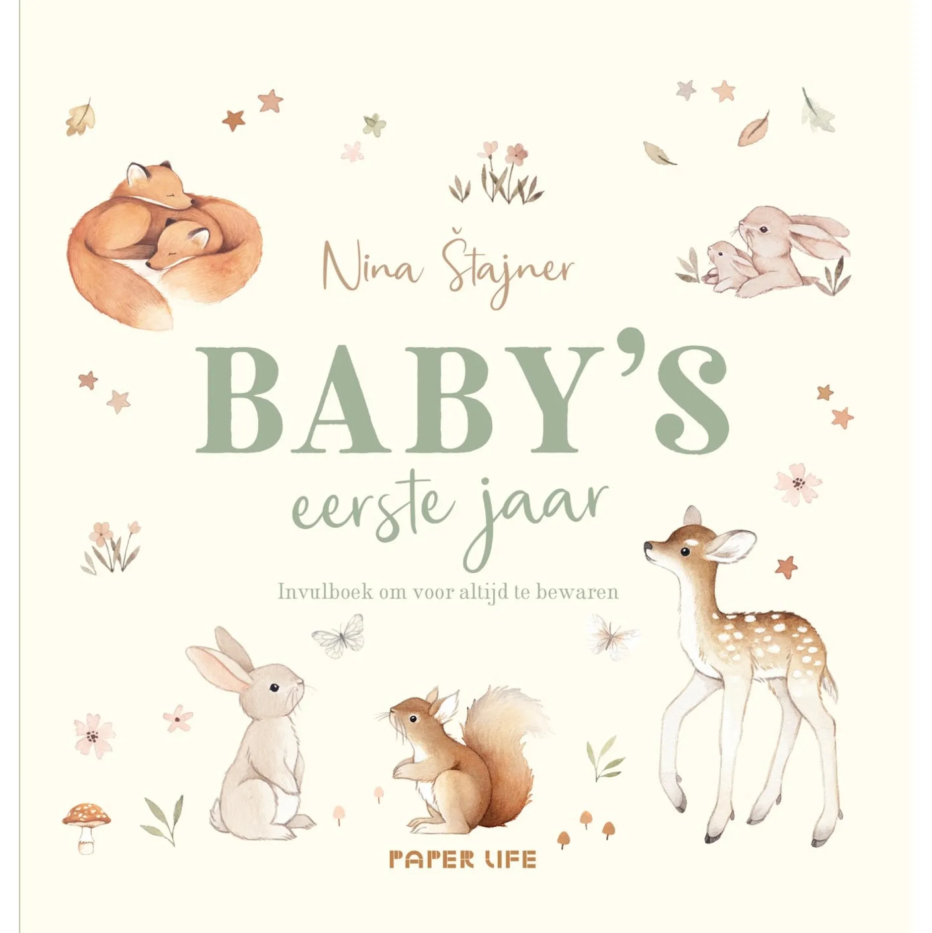 Feestartikelen*Boeken Baby's eerste jaar Multi