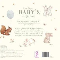 Feestartikelen*Boeken Baby's eerste jaar Multi
