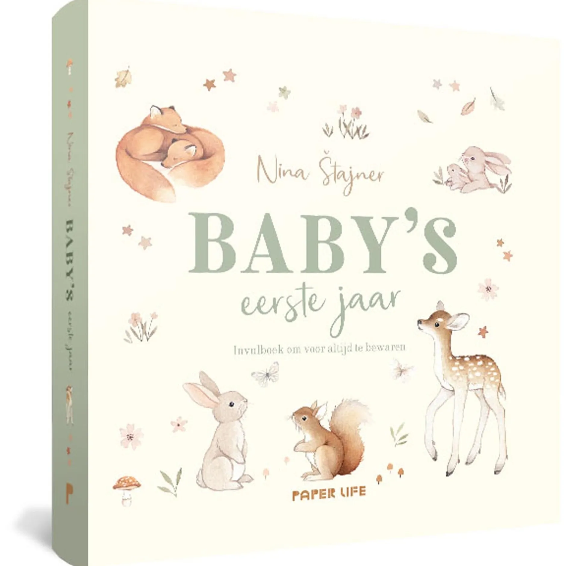 Feestartikelen*Boeken Baby's eerste jaar Multi