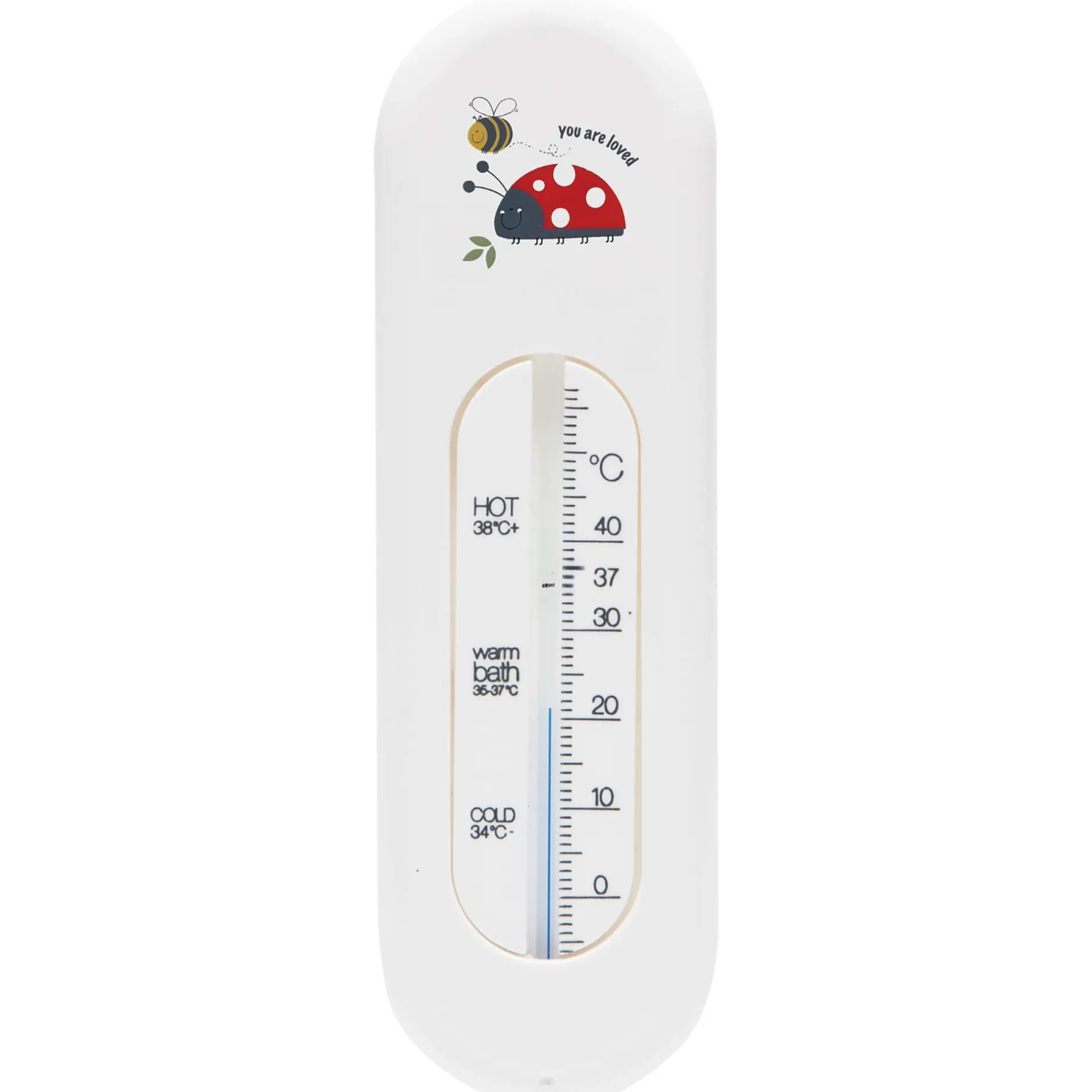 Badthermometers*Bebe-Jou Badthermometer Bohemian Garden wit
