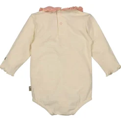 Shirts & Blouses|Shirts & Blouses*Bess baby body lange mouwen effen beige Off-White