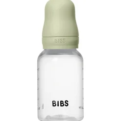 Flesjes*Bibs babyfles met siliconen speen - slow flow 150ml transparant