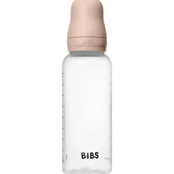 Flesjes*Bibs babyfles met siliconen speen - medium flow 270ml transparant