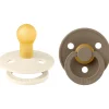 Fopspenen|Fopspenen & Accessoires*Bibs fopspeen Size 1 Ivory/Dark Oak