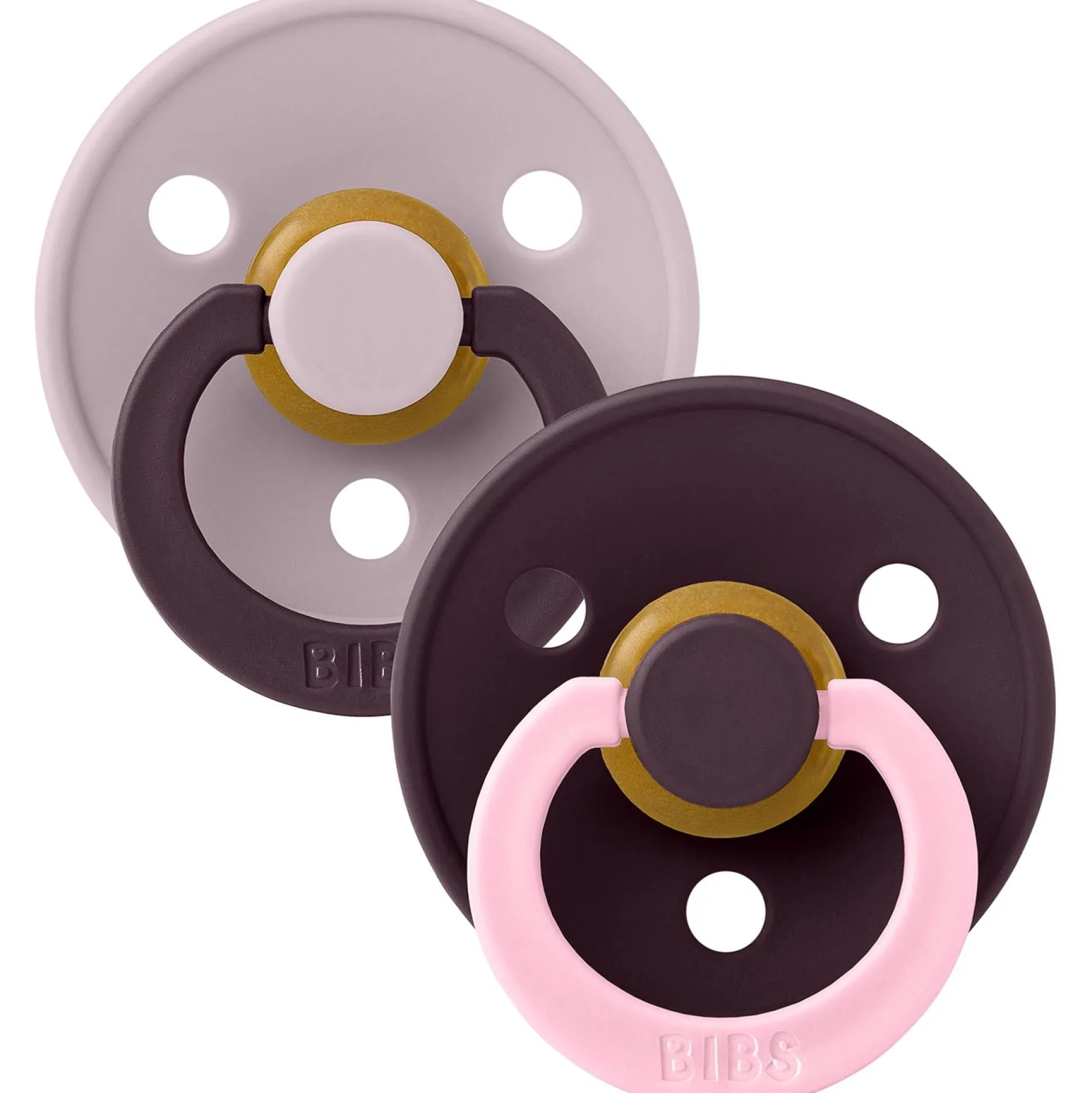 Fopspenen|Fopspenen & Accessoires*Bibs fopspeen Studio Round size 2 - 2 stuks Purple