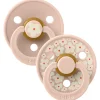 Fopspenen|Fopspenen & Accessoires*Bibs fopspeen Studio Round size 2 - 2 stuks Blossom Pink