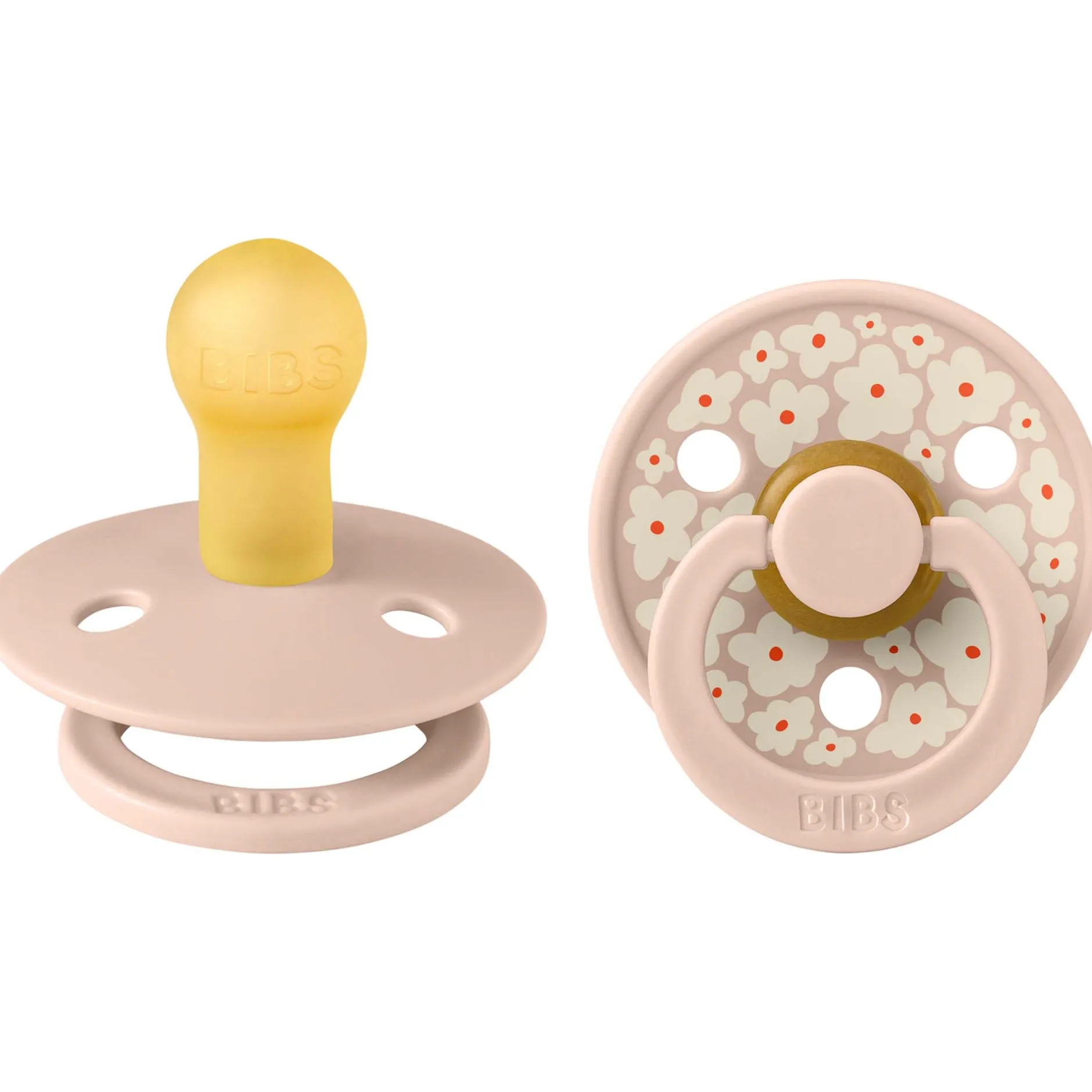 Fopspenen|Fopspenen & Accessoires*Bibs fopspeen Studio Round Size 1 - 2 stuks Blossom Pink