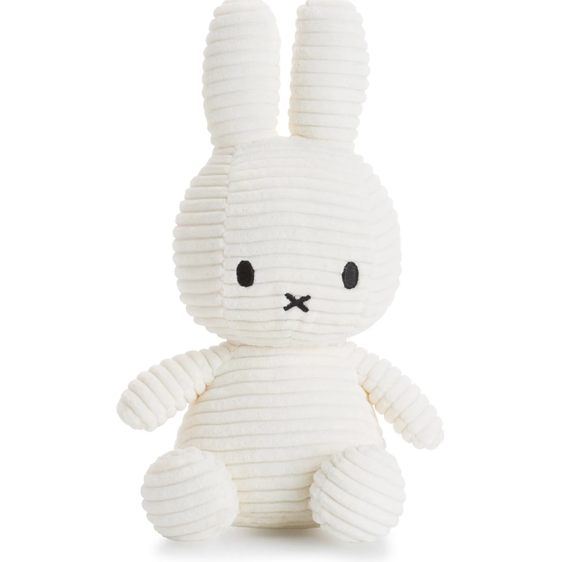 Knuffels*Nijntje Bon Ton Toys knuffel corduroy 23cm Ecru