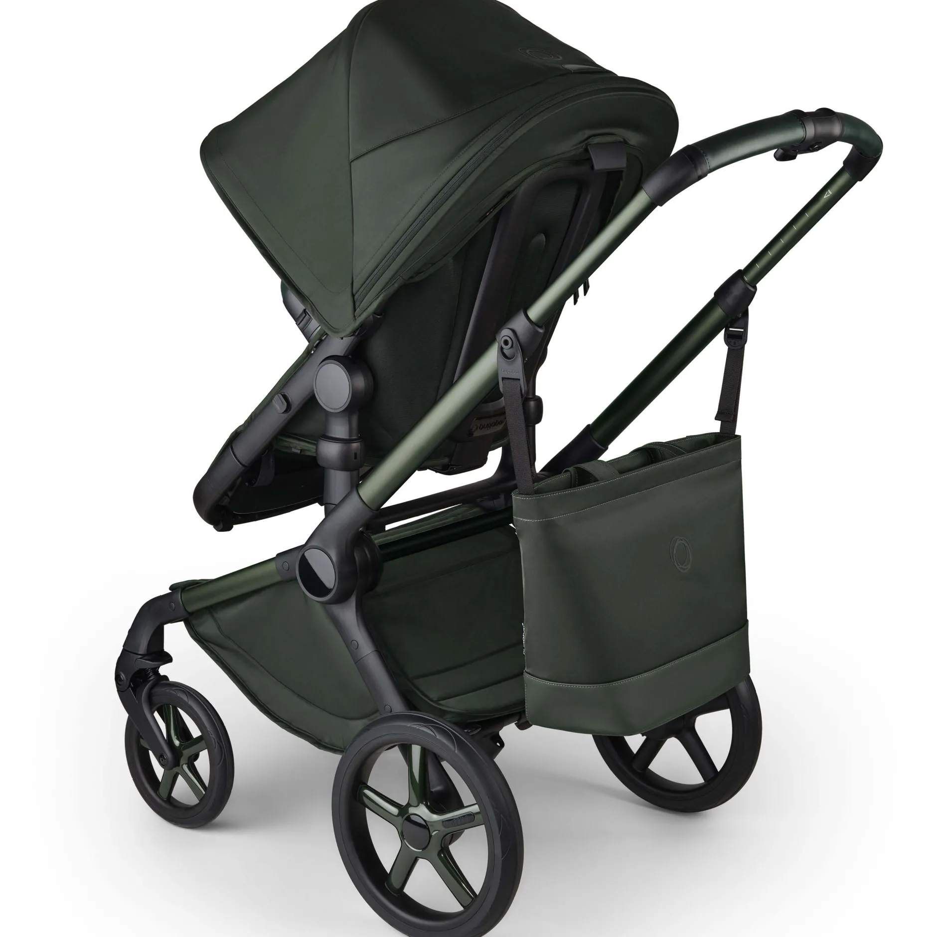 Luiertassen*Bugaboo changing bag Noir Limited Edition Black Moonlight Midnight Green