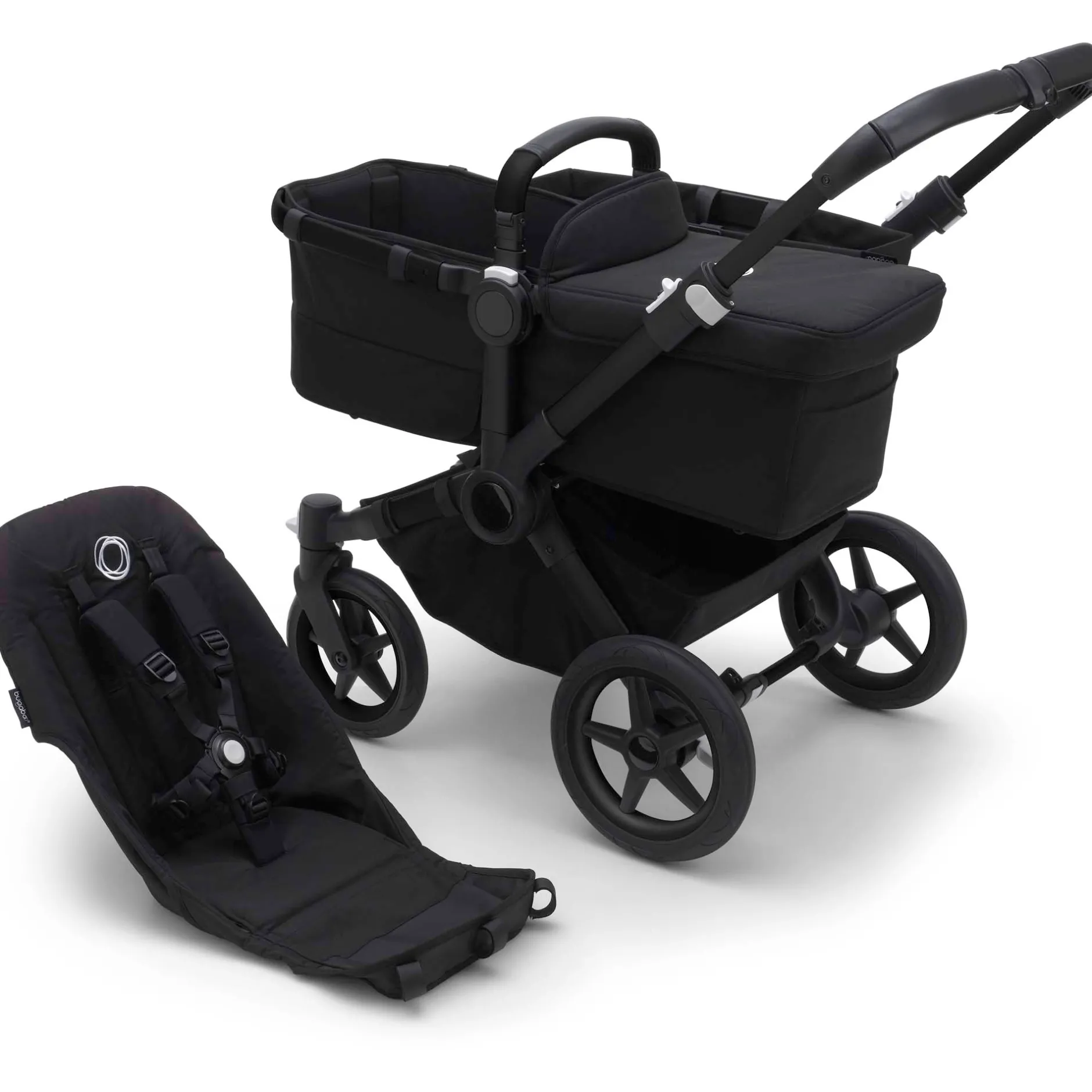Frames Met Zit|Frames*Bugaboo Donkey5 Base Black Midnight Black