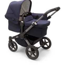 Kinderwagens*Bugaboo Donkey5 Classic Mono compleet Graphite Dark Navy