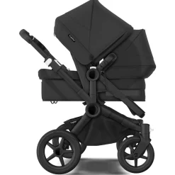 Duo Kinderwagens|Kinderwagens*Bugaboo Donkey5 Duo compleet Midnight Black