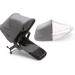 Uitbreidingssets|Duo Kinderwagens*Bugaboo Donkey5 Duo uitbreidingsset Grey Melange