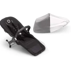 Uitbreidingssets|Duo Kinderwagens*Bugaboo Donkey5 duo uitbreidingsset Midnight Black