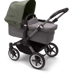 Kinderwagens*Bugaboo Donkey5 Mono compleet Graphite Grey Melange