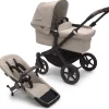 Kinderwagens*Bugaboo Donkey5 Mono compleet Black Desert Taupe