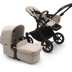 Kinderwagens*Bugaboo Donkey5 Mono compleet Black Desert Taupe
