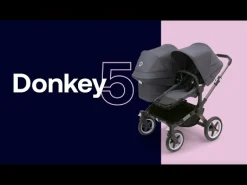 Kinderwagens*Bugaboo Donkey5 Mono compleet Black Forest Green