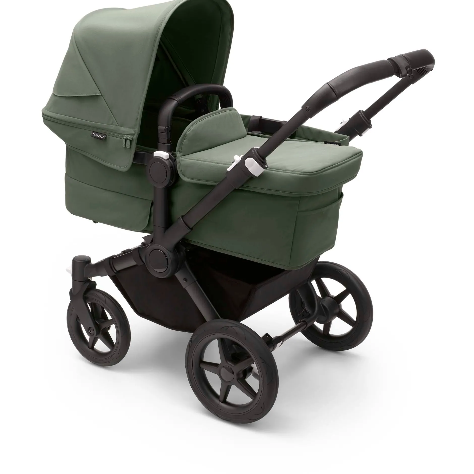 Kinderwagens*Bugaboo Donkey5 Mono compleet Black Forest Green