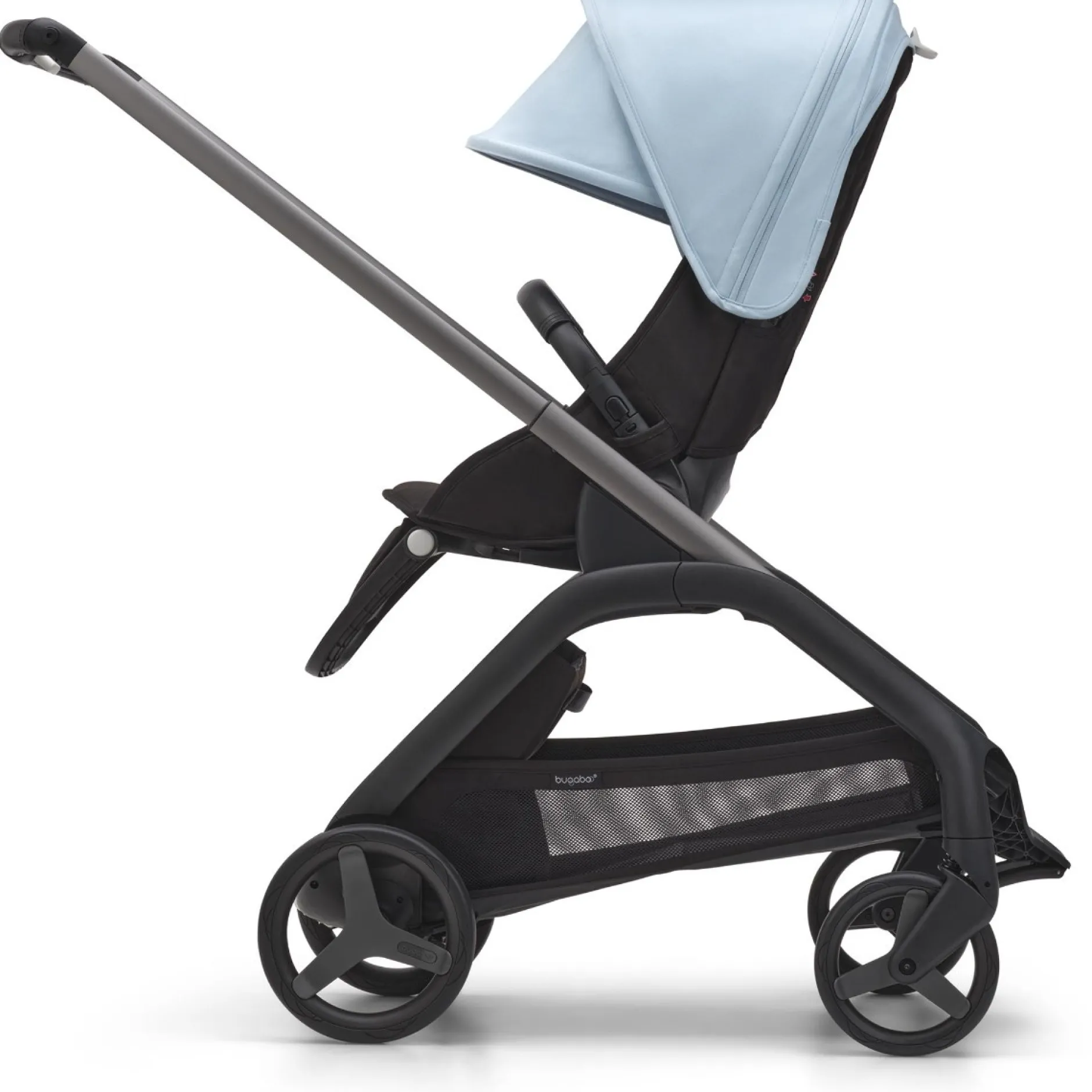 Kinderwagens*Bugaboo Dragonfly compleet Graphite Black Blue Graphite Black Blue