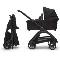 Kinderwagens*Bugaboo Dragonfly compleet Midnight Black Midnight Black