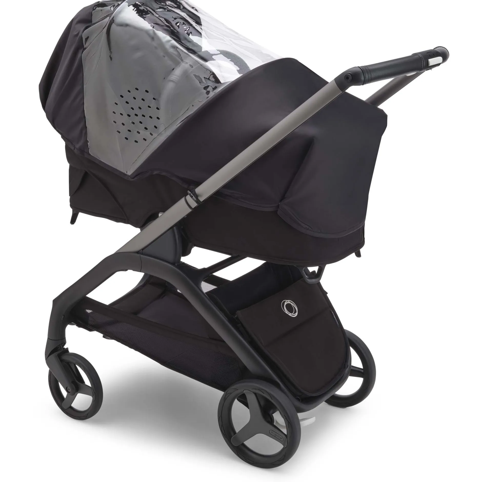 Regenhoezen|Regenhoezen*Bugaboo Dragonfly regenhoes Black