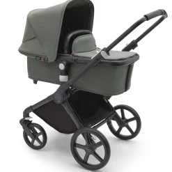 Kinderwagens*Bugaboo Fox Cub Black Forest Green