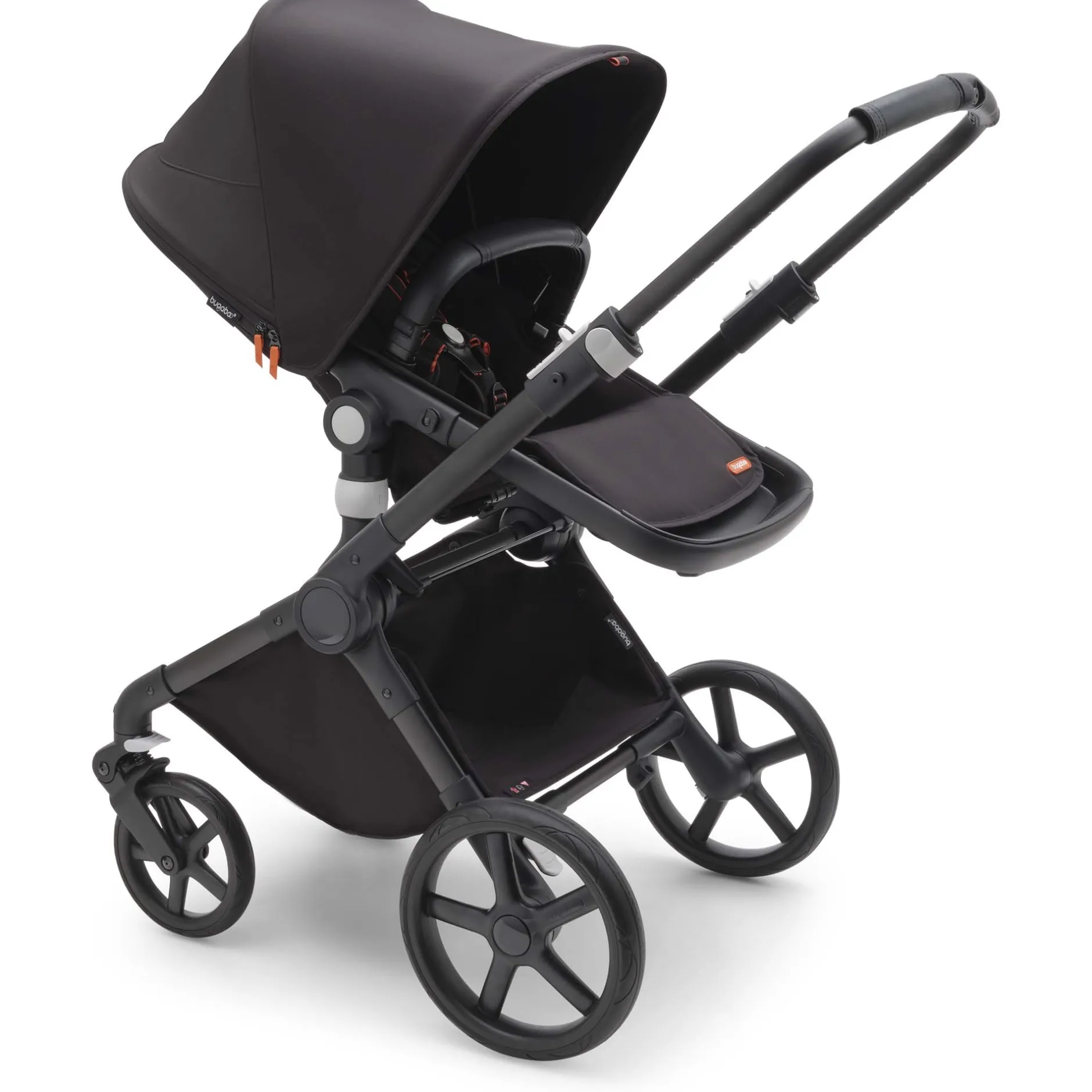 Kinderwagens*Bugaboo Fox Cub Black Midnight Black