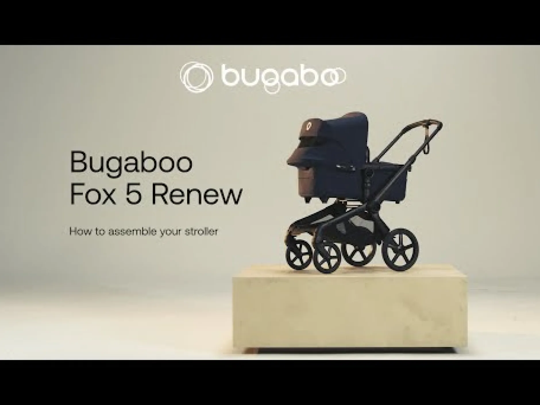 Bundels En Combideals|Kinderwagens*Bugaboo Fox5 Renew bundel Heritage Black