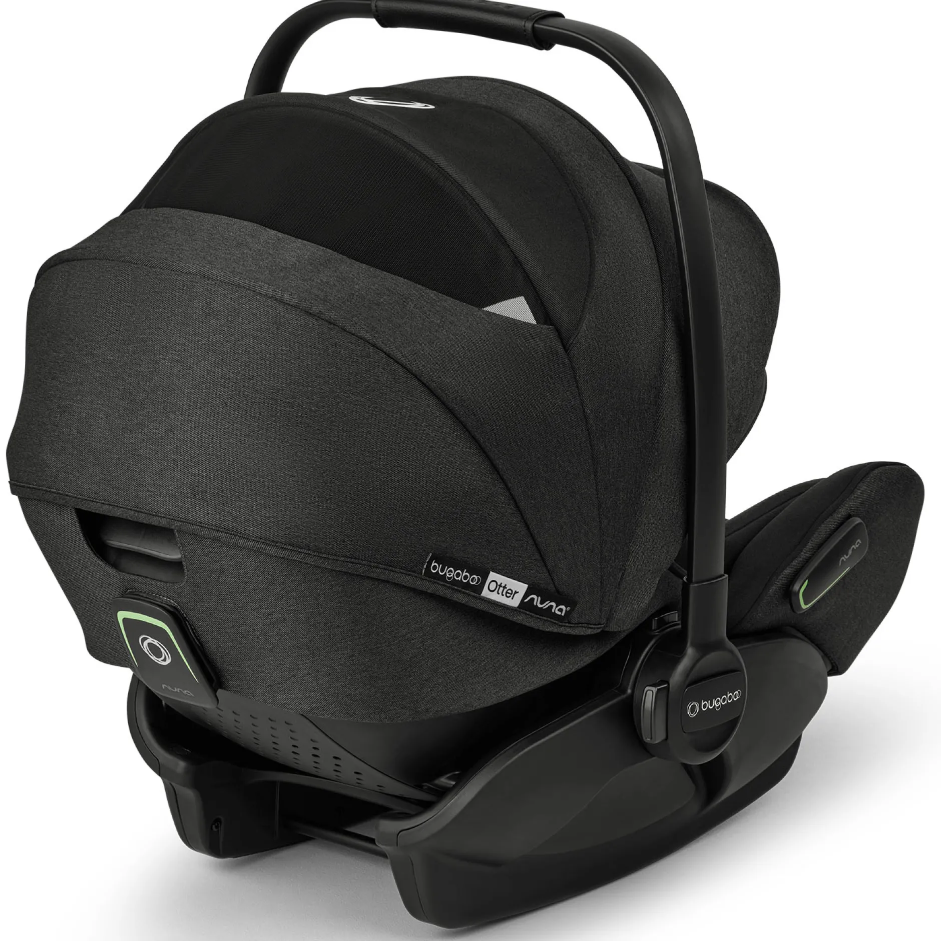 Autostoelen Groep 0*Bugaboo Otter by Nuna Mineral Washed Black