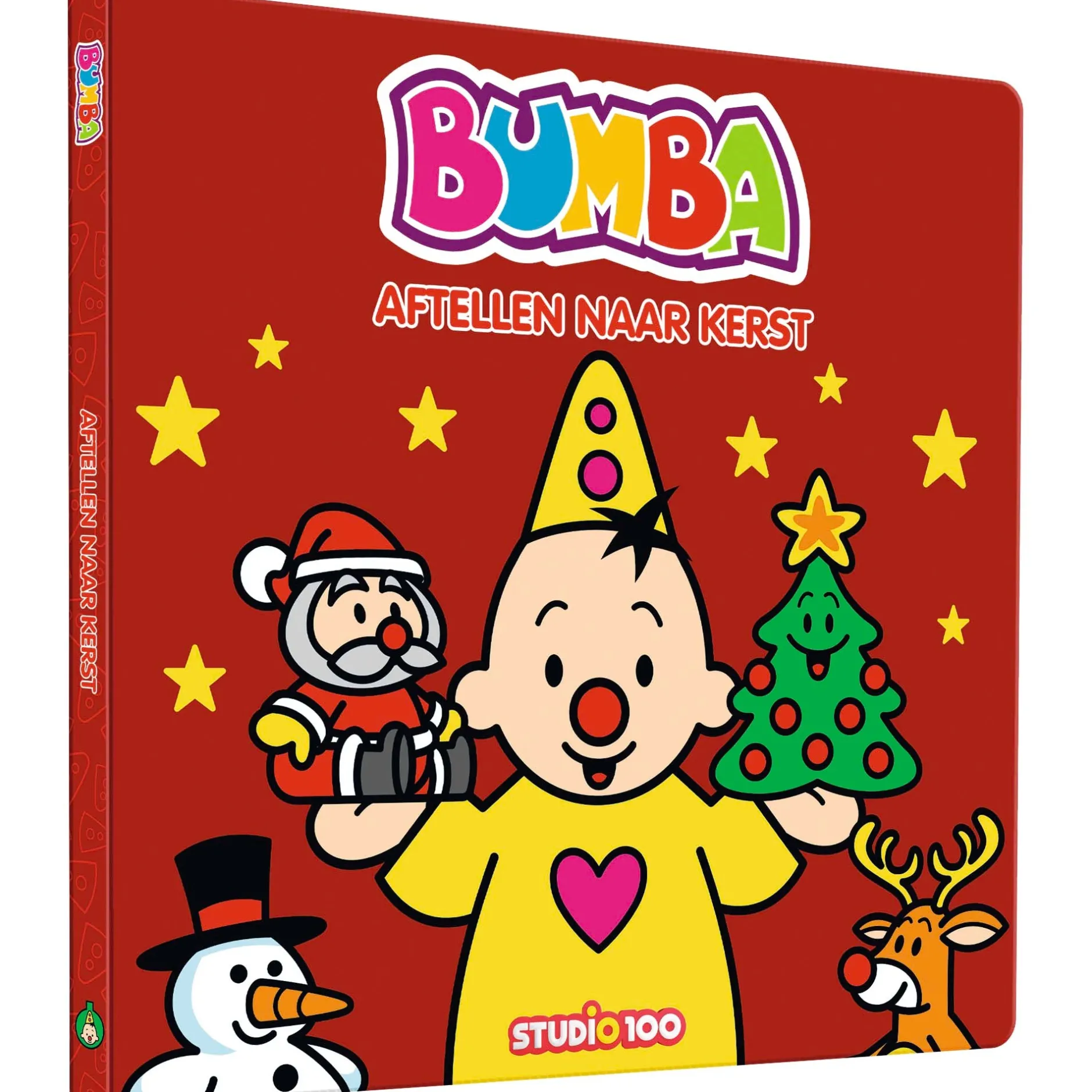 Kinderboeken*Bumba kartonboekje aftellen naar kerst White