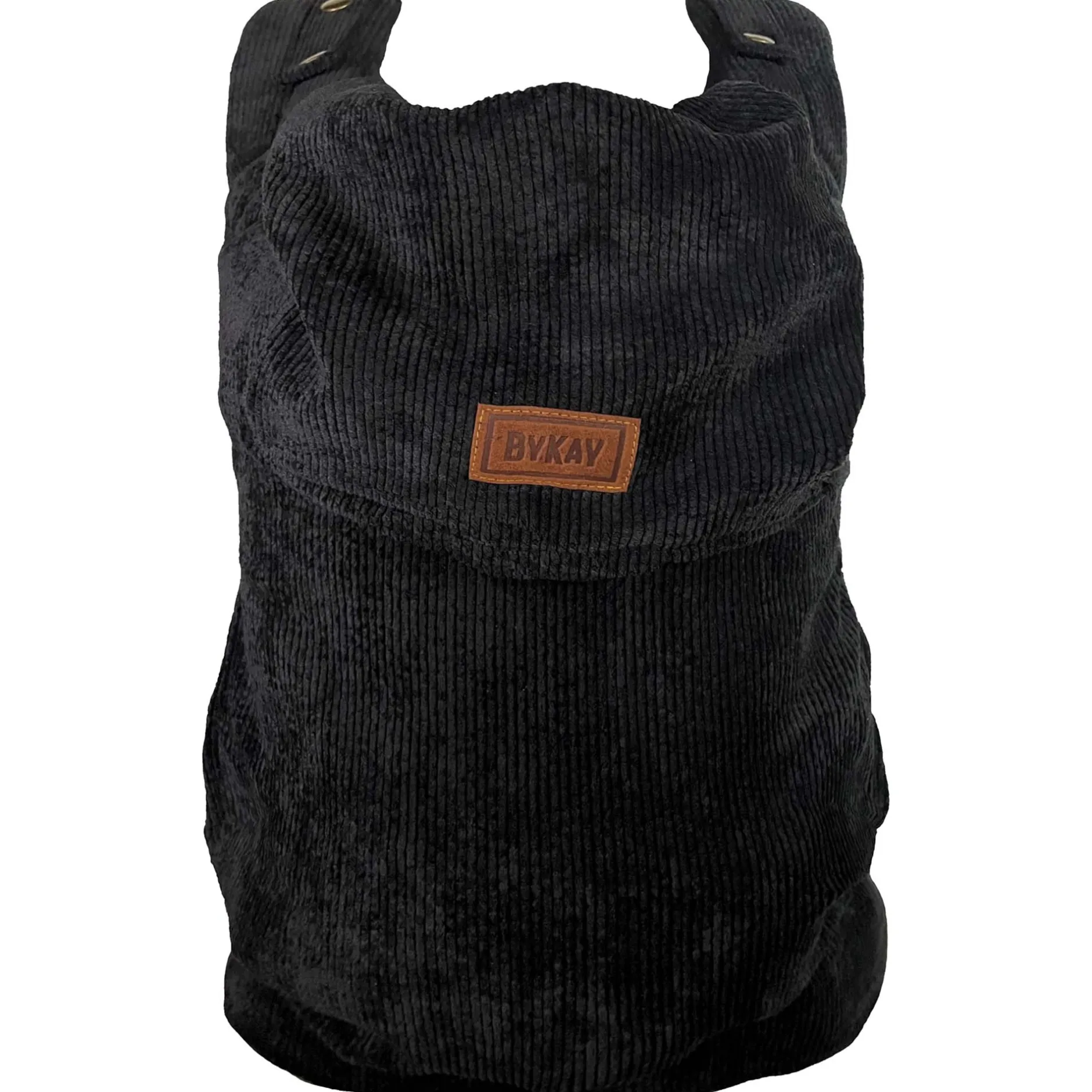 Draagzakken & Doeken*ByKay Click Carrier Classic Rib Smoky Black