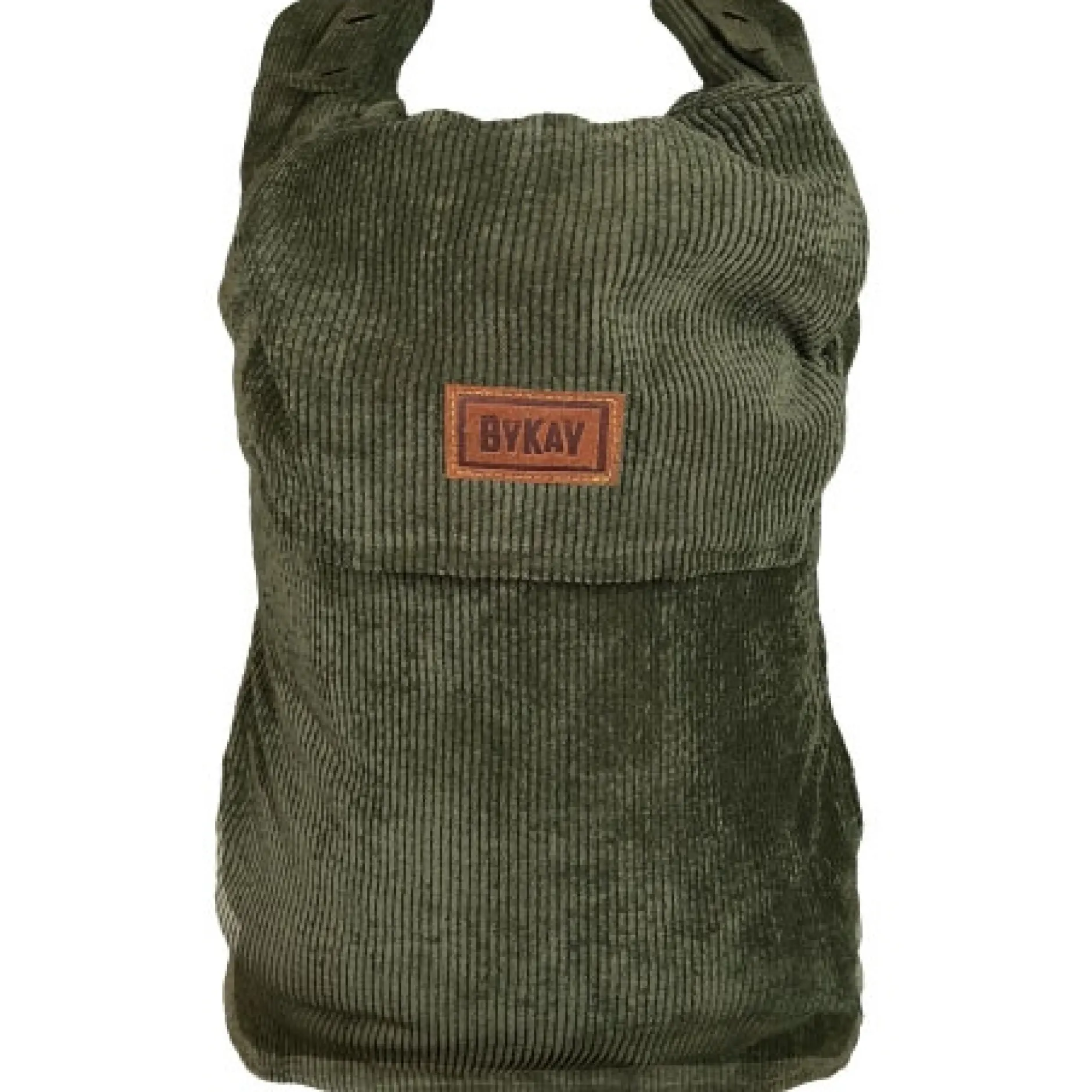 Draagzakken & Doeken*ByKay Click Carrier Classic Rib Moss Green