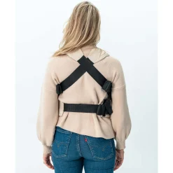 Draagzakken & Doeken*ByKay Click Carrier Deluxe Rib Almond Sand