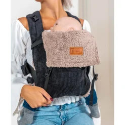 Draagzakken & Doeken*ByKay teddy inlay Taupebrown