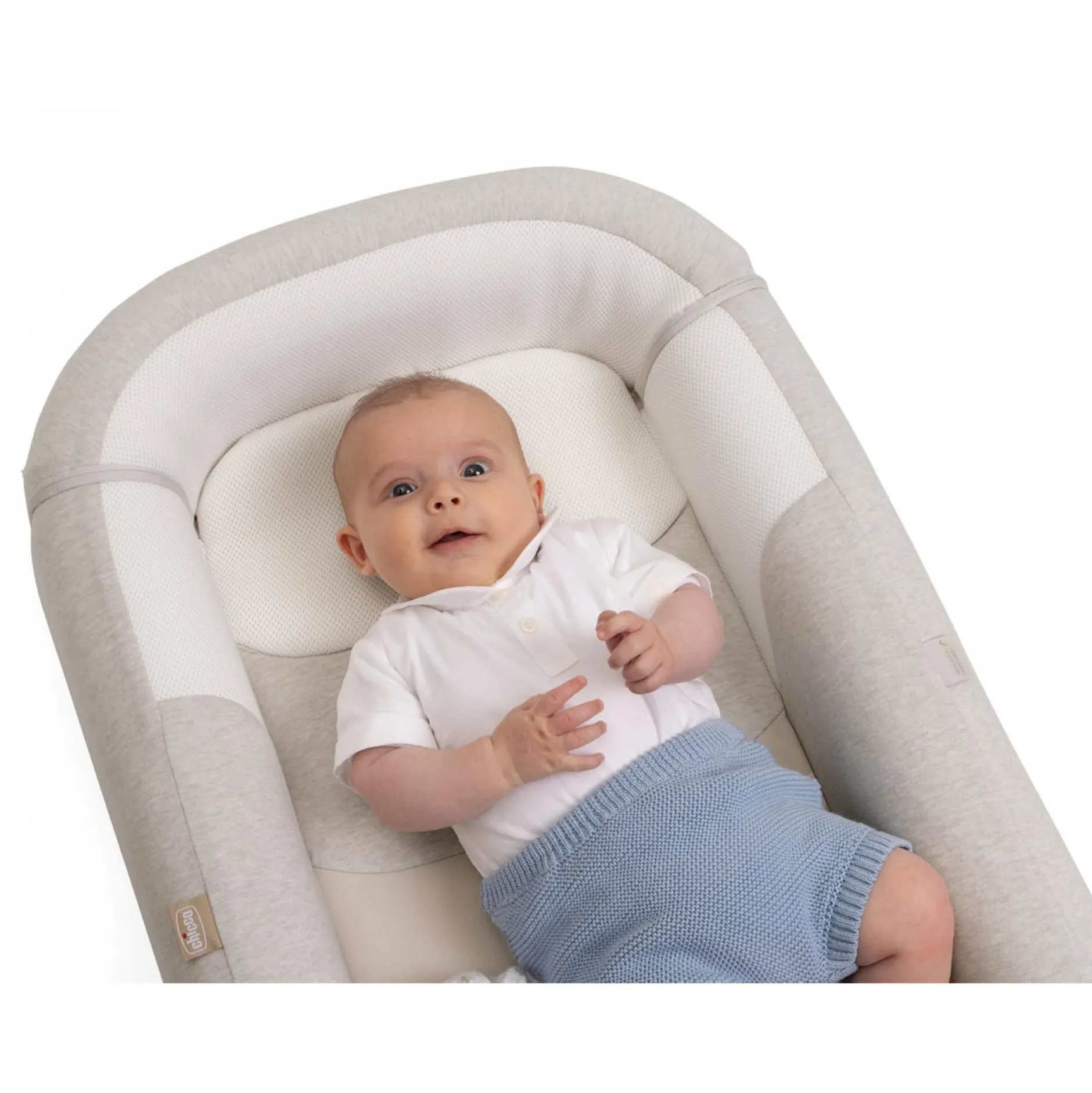 Veilig Slapen|Babynestjes*Chicco Mummy Pod Babynestje Ecru