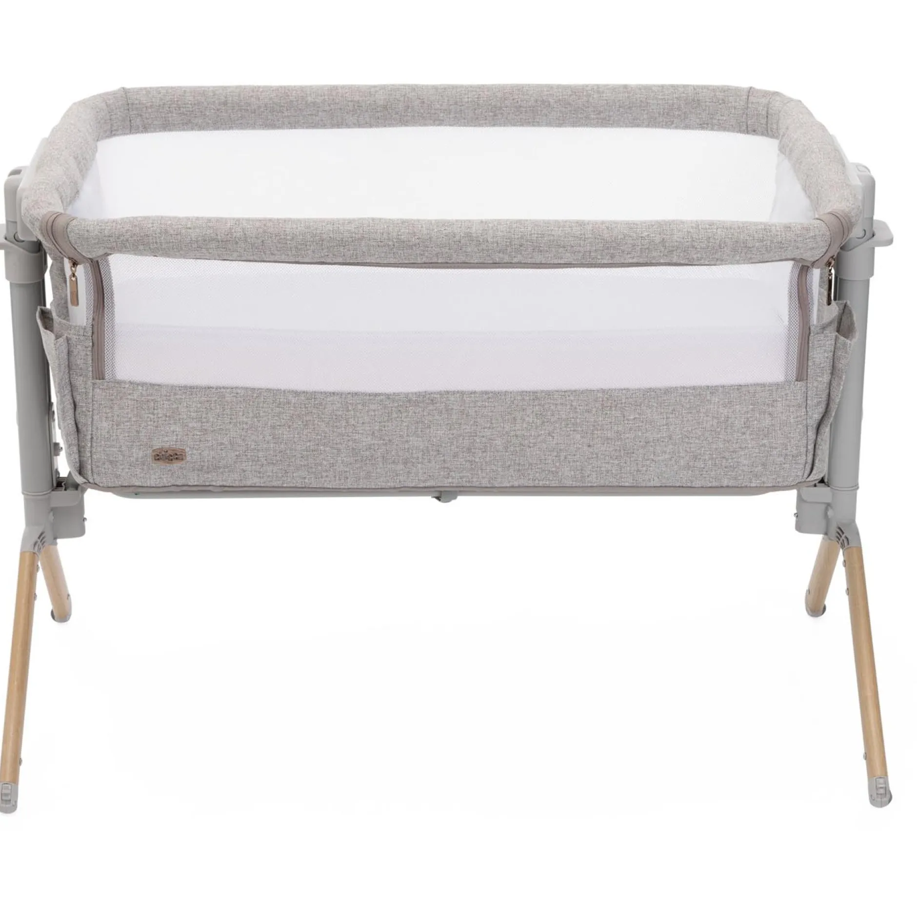 Wiegjes|Co-Sleepers*Chicco Next2Me Co-sleeper Armonia Grey Melee Light