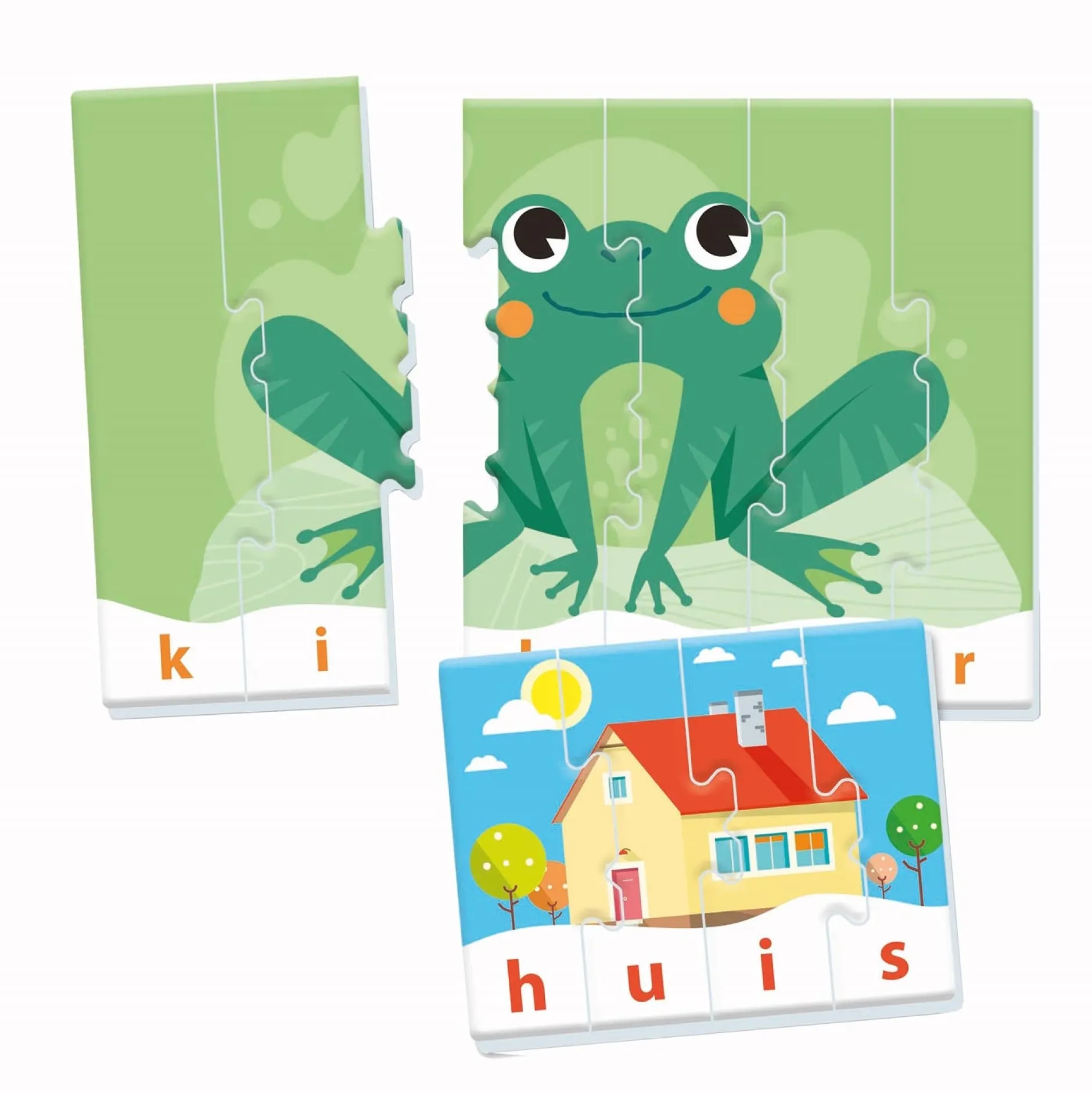 Puzzels & Spellen*Clementoni Education eerste woordjes Multi