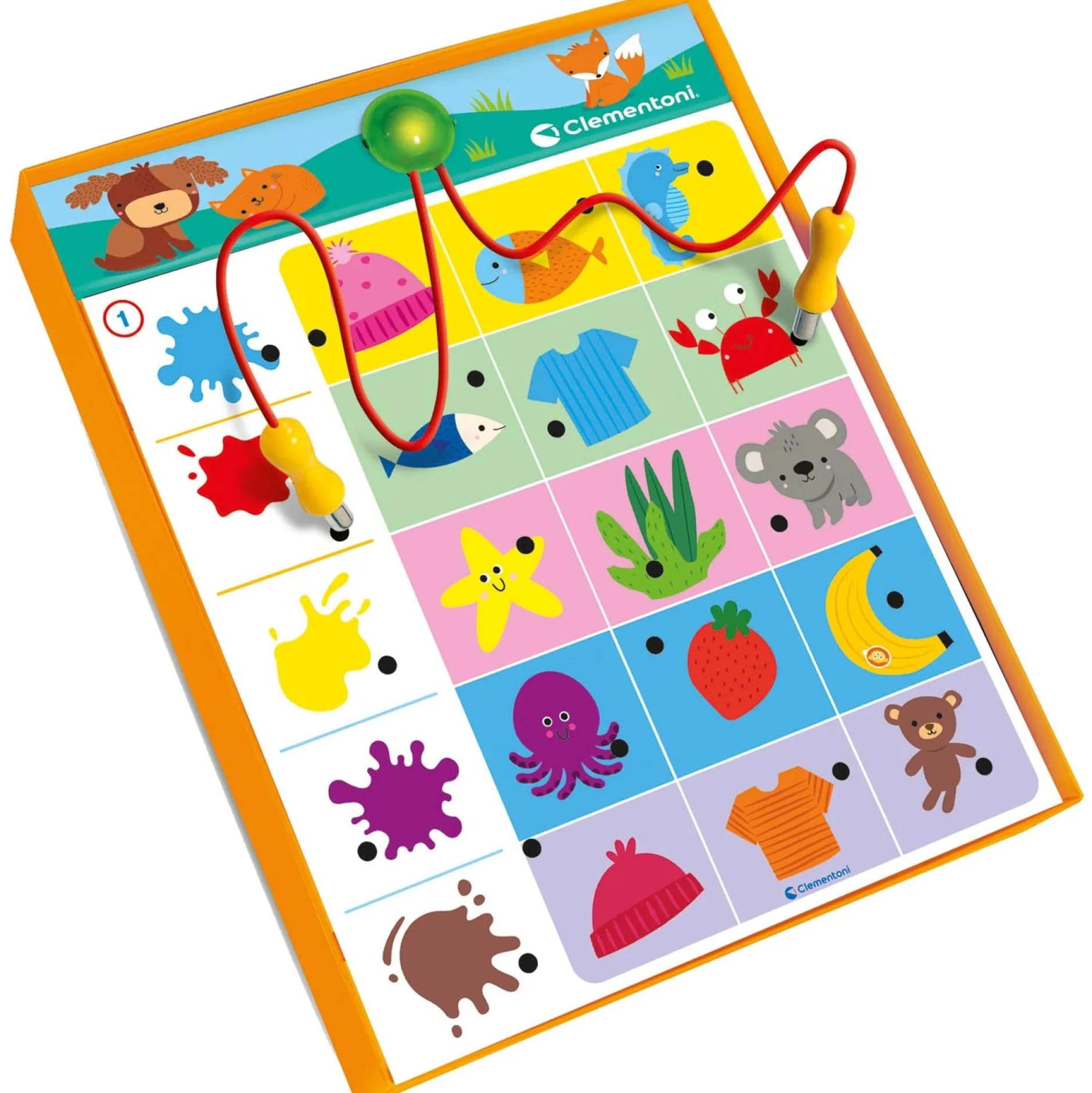 Puzzels & Spellen*Clementoni Education interactive quiz pre school Multi