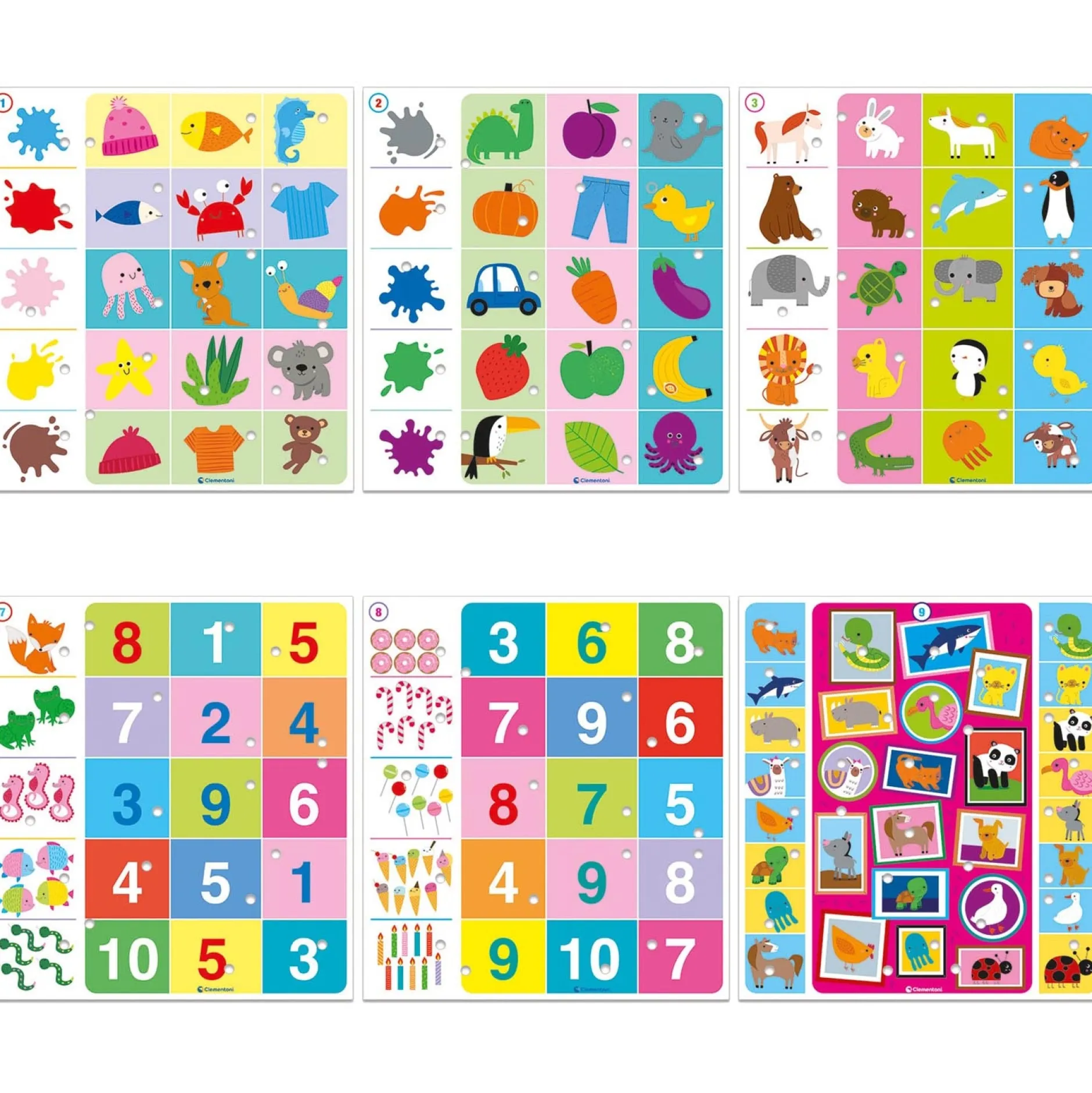 Puzzels & Spellen*Clementoni Education interactive quiz pre school Multi