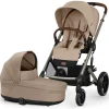 Kinderwagens*Cybex Balios S lux compleet Almond Beige